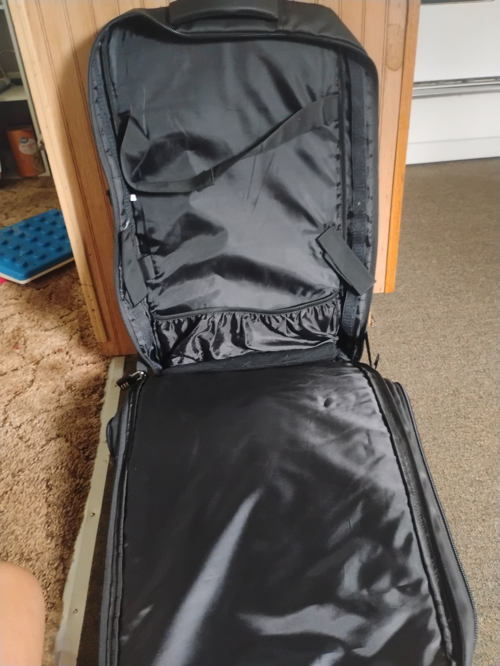 Men's Black Rapsoda Golf Performance Backpack - Picture 6 of 8